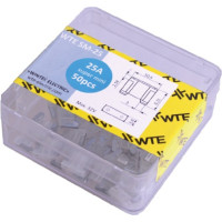 Запобіжники плоскі супер міні 25А (50 шт в паке)