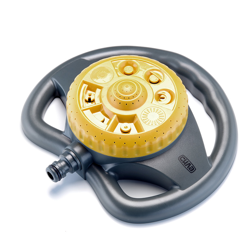 Дощувач-розпилювач 8 режимів на пластиковій базі  (СИЛА)