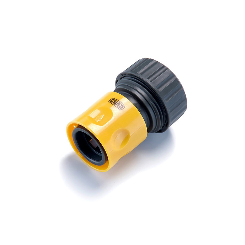 Конектор швидкознімний з аквастопом ½'' для шланга 3/4''  (СИЛА)