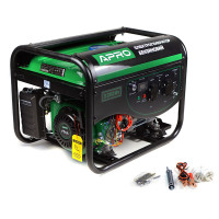 Генератор бензиновий 4-х тактний 3.0/3.2 кВт (електро запуск)  (APRO)