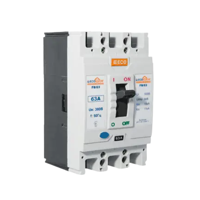 Автоматичний вимикач ECO FB/63 3p 63A