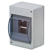 Щиток пластиковий зовнішній для 4 модульних автомат. вимик. ОВ-4