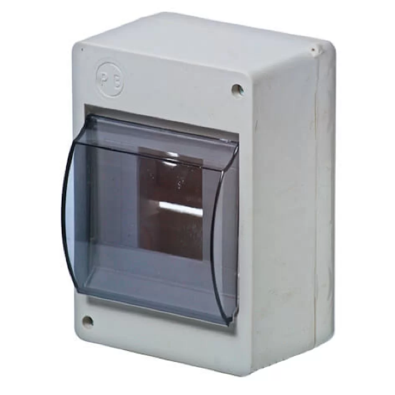 Щиток пластиковий зовнішній для 4 модульних автомат. вимик. ОВ-4