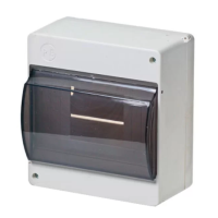 Щиток пластиковий зовнішній для 6 модульних автомат. вимик. ОВ-6