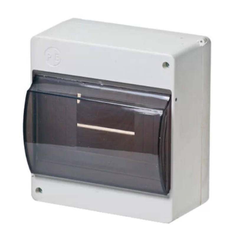 Щиток пластиковий зовнішній для 6 модульних автомат. вимик. ОВ-6