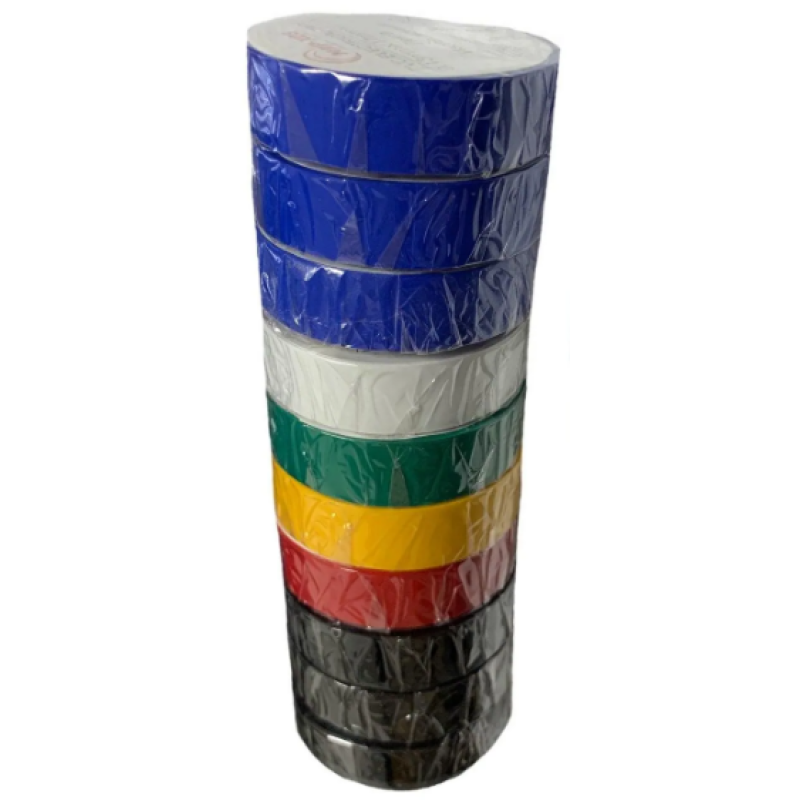 Ізолента МАЙСТЕР Асорті 0,13 * 17mm 21м 10/200