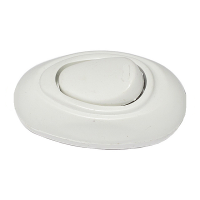 Вимикач для бра бочонок білий (50)