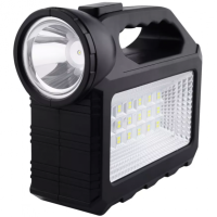 RB-GD1 Фонарик ручной с солнечной панелью, павербанк MultiFunctional Led Cclamp GD-101 with So