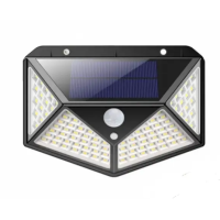 Вуличний світильник 430 акумуляторний, з датчиком руху, сонячна батарея