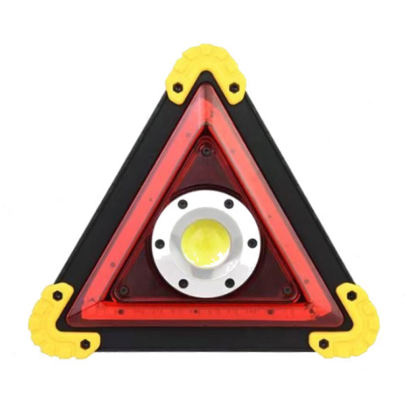 Ліхтар аварійний 353 1 led з підставкою 2 * 18650, шнур USB