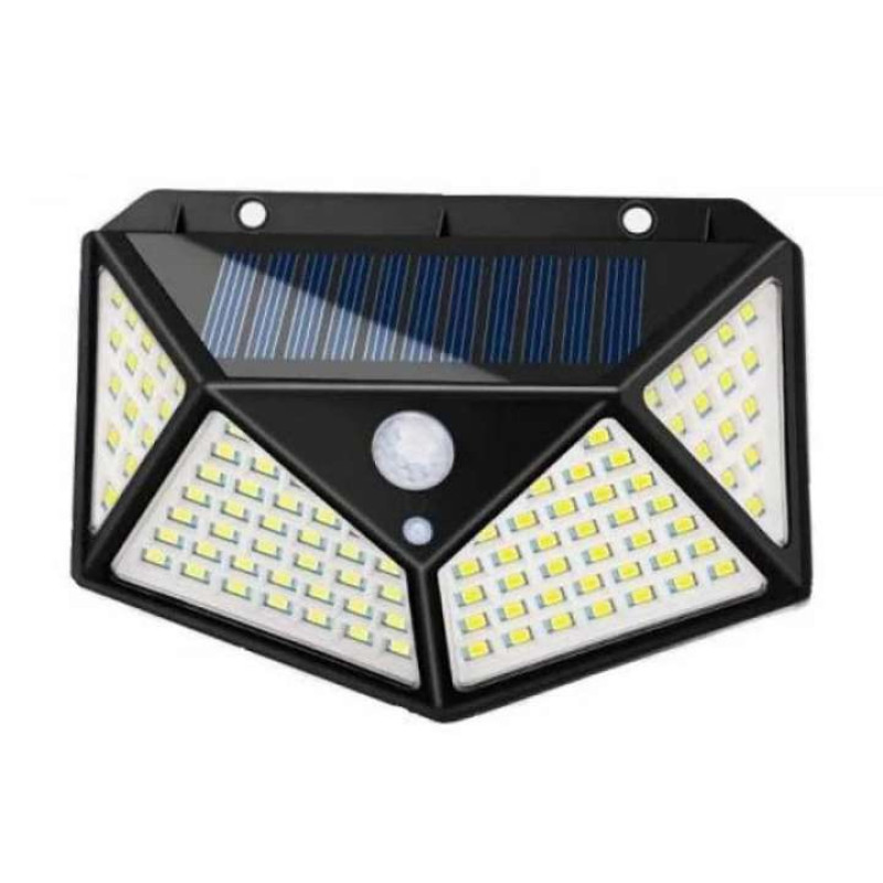 Вуличний світильник 401 акумуляторний, з датчиком руху, сонячна батарея