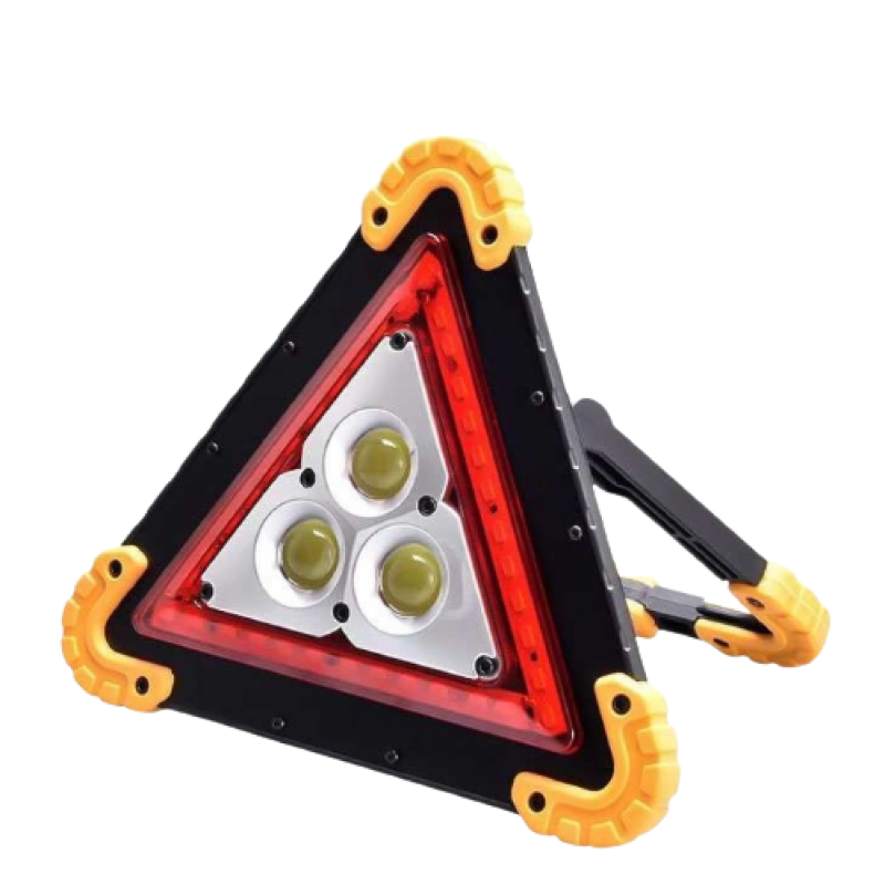 Ліхтар аварійний 354 3 led з підставкою 2 * 18650, шнур USB