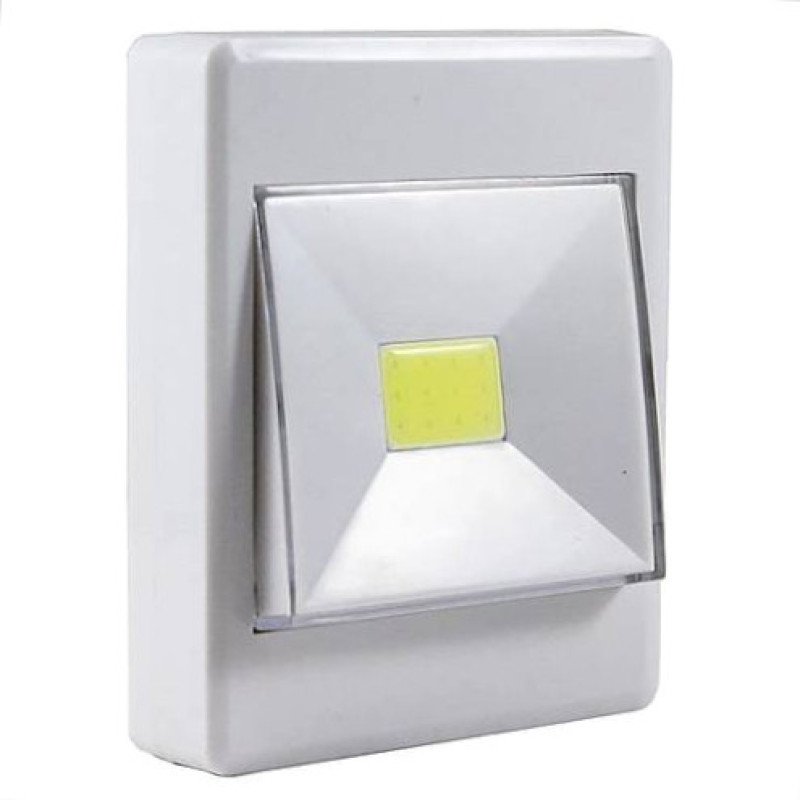 Світильник 431 квадрат-вимикач COB, 1/12