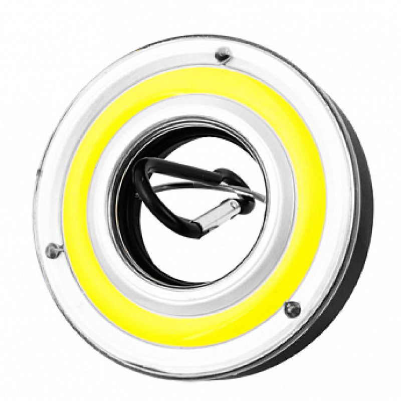 Ліхтар кемпінг BL-981-COB, петля для підвішування, карабін, 3xAAA