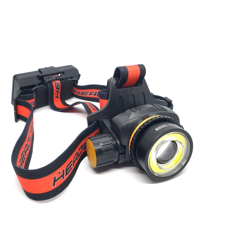 Ліхтар 110 на лоб МОНОкрист. линза 3*AAA