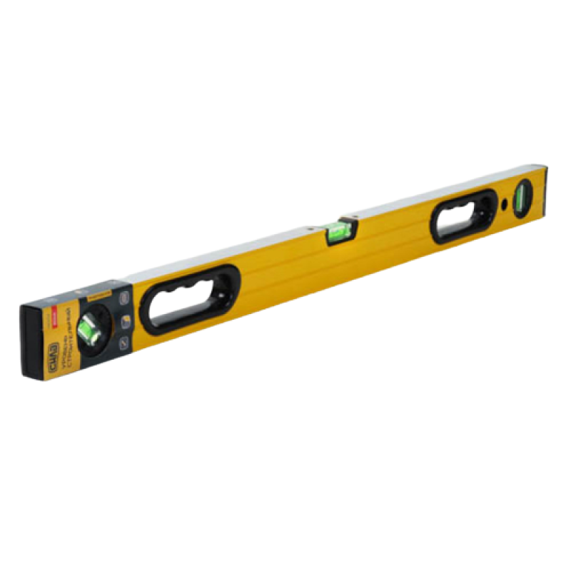 Рівень з поворотною капсулою, 3 капсули, 2 рукоятки 150см (СИЛА - Інструмент)