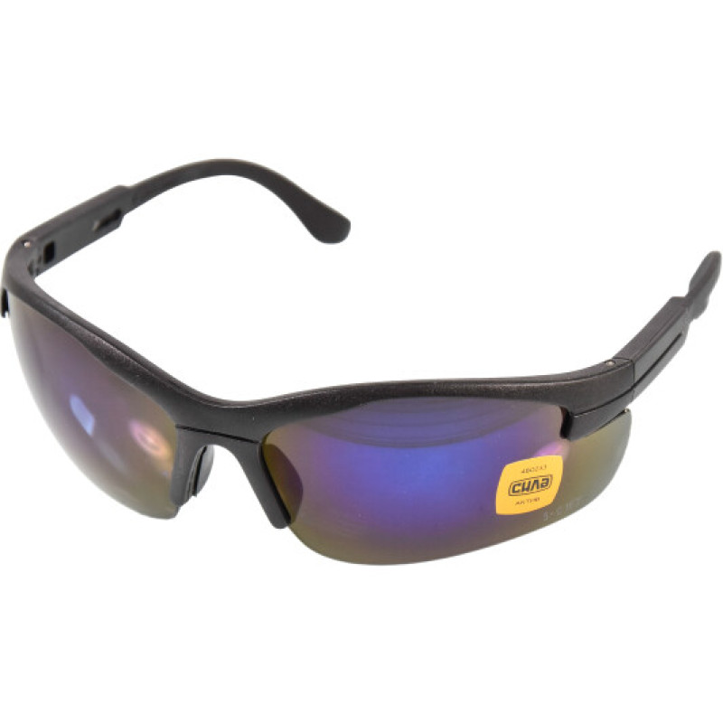 Окуляри захисні АКТИВ, синє дзеркало (СИЛА - Інструмент)