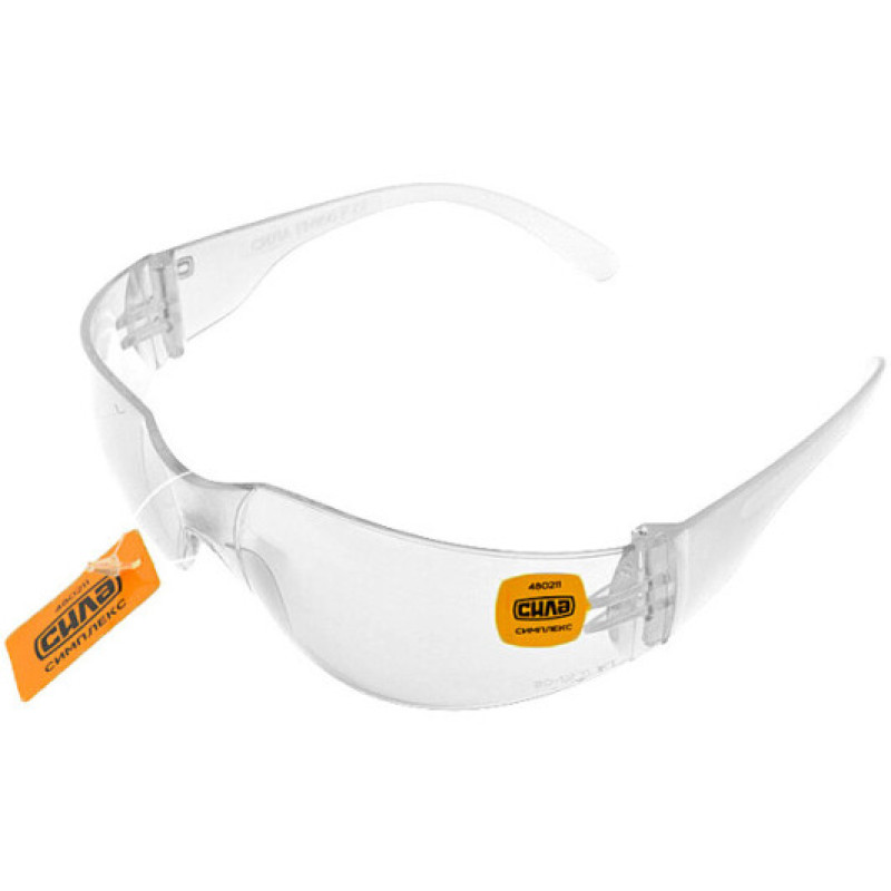 Окуляри захисні СІМПЛЕКС, прозорі (СИЛА - Інструмент)