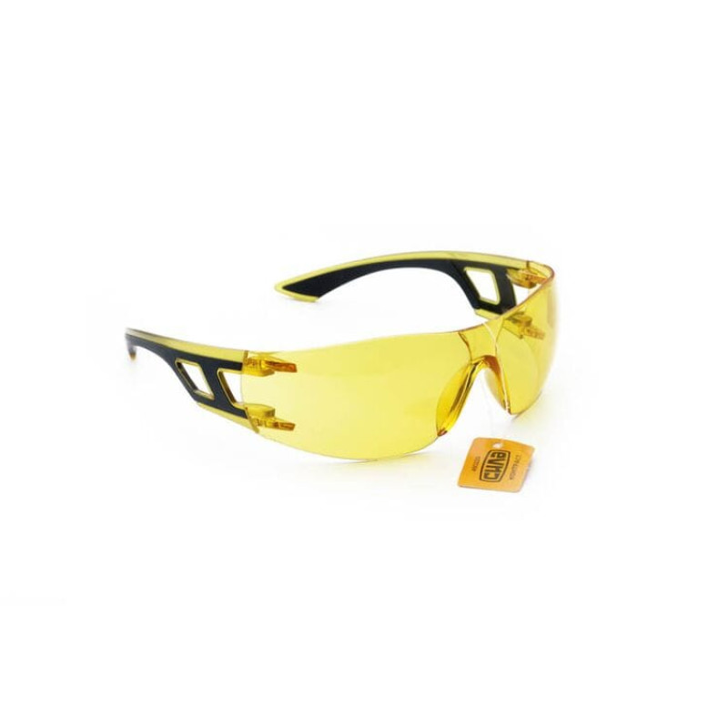 Окуляри захисні КОНТРАСТ, жовті (СИЛА - Інструмент)