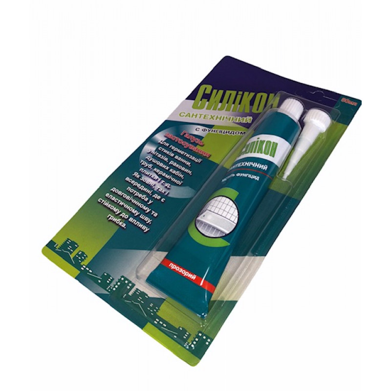 Силікон сантехнічний прозорий 
