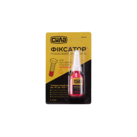 Фіксатор різьби для нерозбірних з'єднань, червоний 10г (СИЛА - Інструмент)