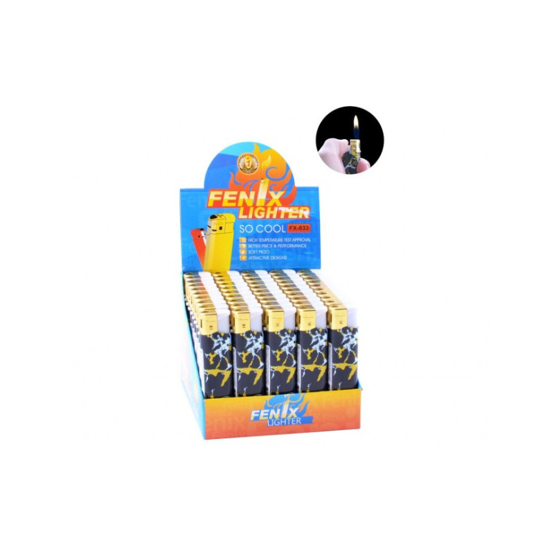 Запальничка пьезо Мармур 833-6 50/1000