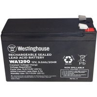 Батарея аккумуляторная свинцово-кислотная Westinghouse 12V, 9Ah, terminal F2, 1шт