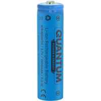Акумулятор літій-іонний Quantum Li-ion ICR18650, 1500mAh, 0.5-1С з клемним виступом, 1шт/уп (82023)