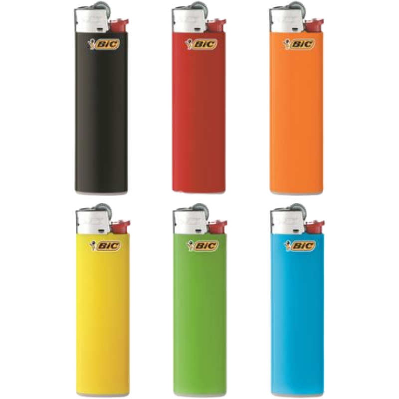 Запальничка кремнієва Bic кольорова 111 50/600