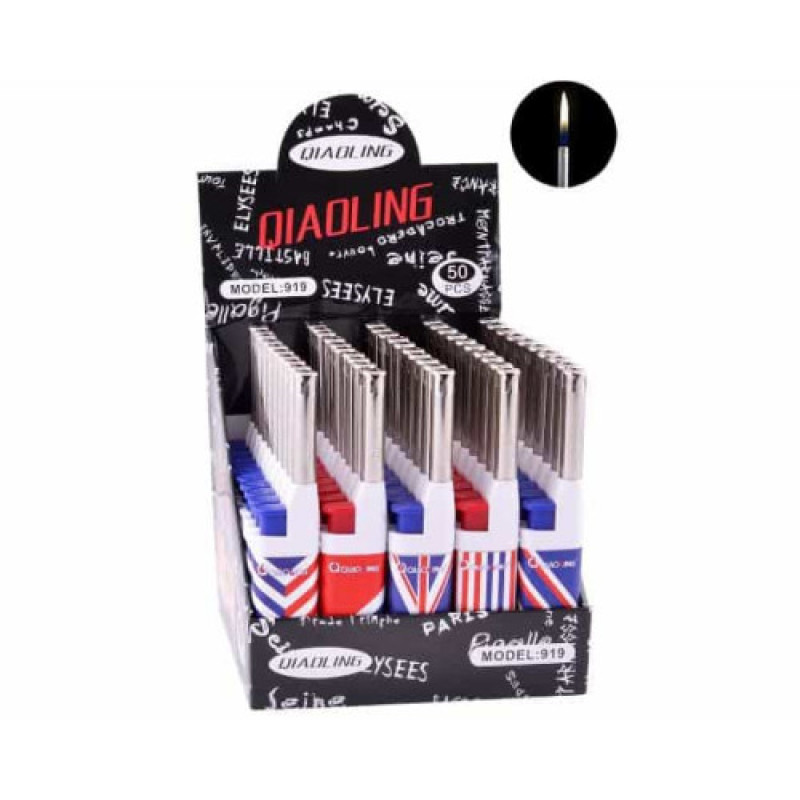 Побутова запальничка з регулюванням полум'я 