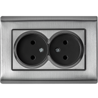 MARSHEL-GRAND Розетка 2-м. RS16-577      1/10