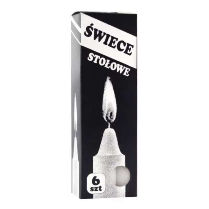 Свічка Польща, 180 * D20мм 6шт./уп./ 150 ящ.