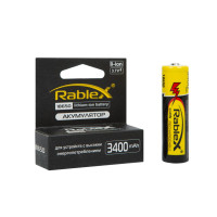 Акумулятор 18650 Rablex 3400mAh 3.7v Li-ion (для ліхт. POLICE)