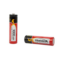 Акумулятор 18650 Rablex 1000mAh 3.7v Li-ion (для ліхт. POLICE)