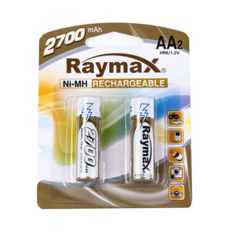 Акумулятор Raymax HR6 Ni-MH AA 2700 mAh бл.2