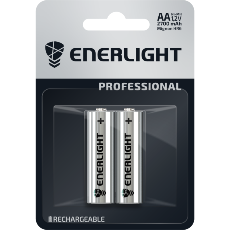 Акумулятор ENERLIGHT Professional AA 2700mAh BLI 2/24
