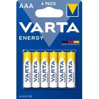 Батарейка VARTA Energy АAA LR03 BLI 6 ALKALINE 6/60