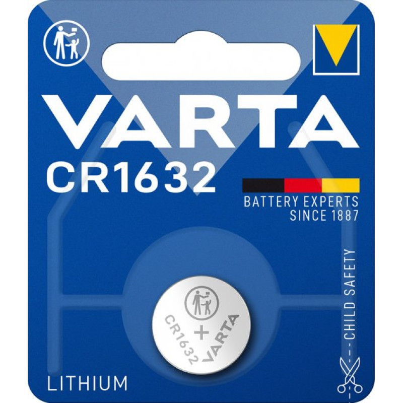 Батарейка VARTA CR 1632 BLI 1 LITHIUM 1/10