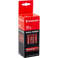 Батарейка ENERLIGHT алкалін MEGA POWER AA LR6 FOL 4 40/480
