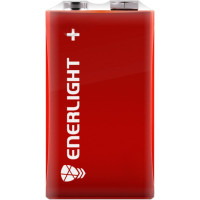 Батарейка ENERLIGHT алкалін MEGA POWER крона 6LR61 FOL 1/12