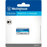 Літієва батарейка Westinghouse Lithium CR123A 1шт/уп blister.