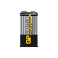 Батарейка GP 1604S-B 6F22 крона 9V Supercell 10/500