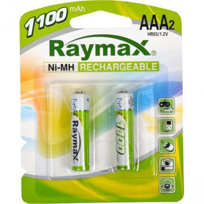 Акумулятор Raymax HR03 Ni-MH AAA 1100 mAh бл.2