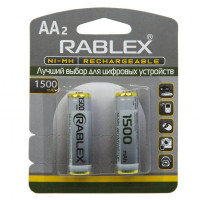 Акумулятор Rablex HR6 Ni-MH AA 1500 mAh бл.2