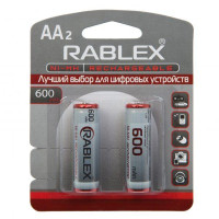 Акумулятор Rablex HR6 Ni-MH AA 600 mAh бл.2
