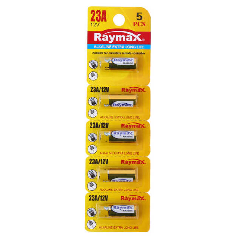 Батарейка Raymax Alkaline 23А 12V блістер 5/50