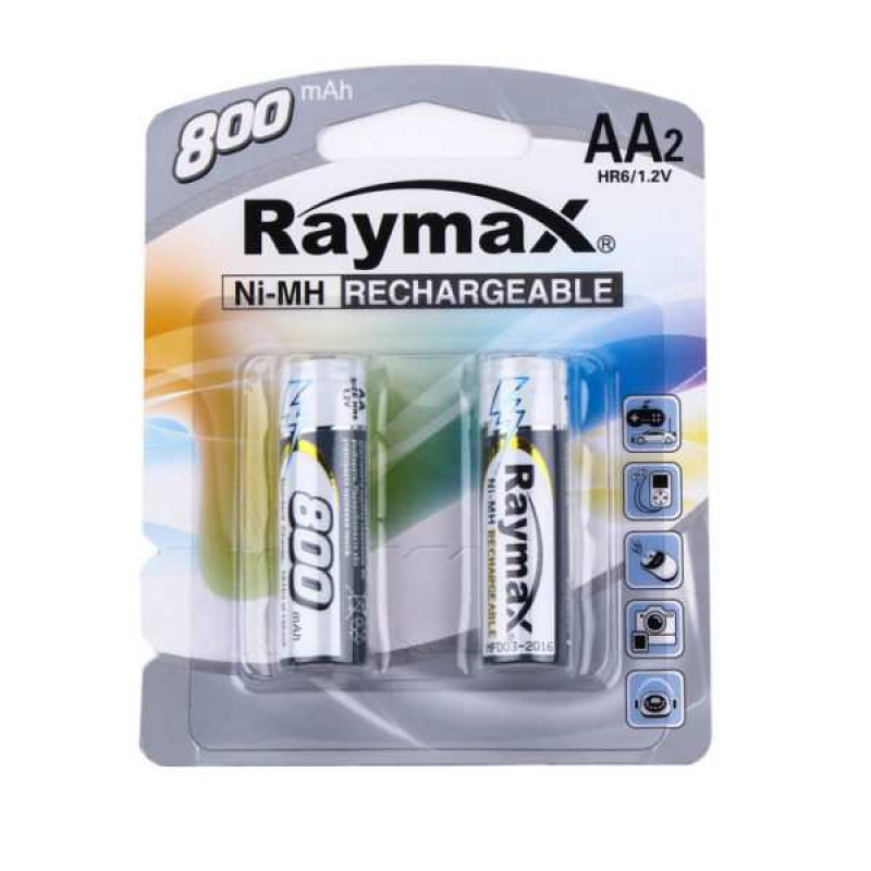 Акумулятор Raymax HR6 Ni-MH AA 800 mAh бл.2
