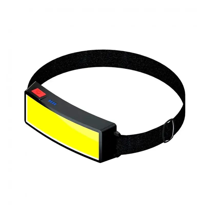 Ліхтар 163 на лоб COB LED POLICE вбуд. акк. 3 реж. інд.заряда