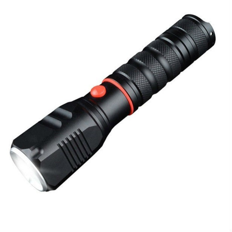 Ліхтар 174 POLICE ZOOM МОНОкріст, 3 режими, 150 * 35 * 30мм, 3 * AAA / Li-ion акк. + ЗУ 220V + 12V