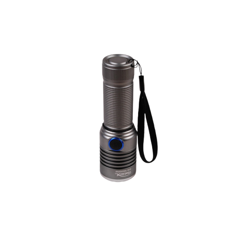 Ліхтар 414 POLICE ZOOM МОНОкріст, 3 режими, бічна кнопка, акк. 18650 130*40*30